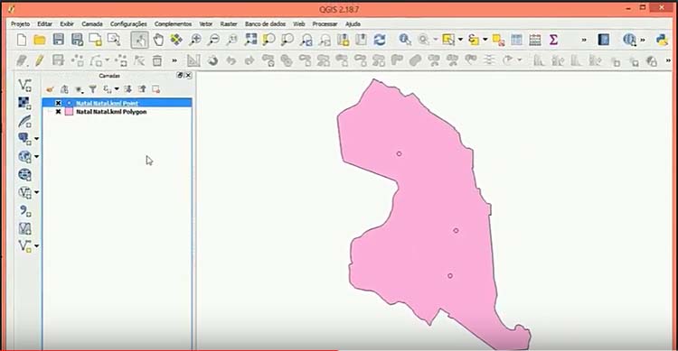 Как открыть файл kmz в qgis