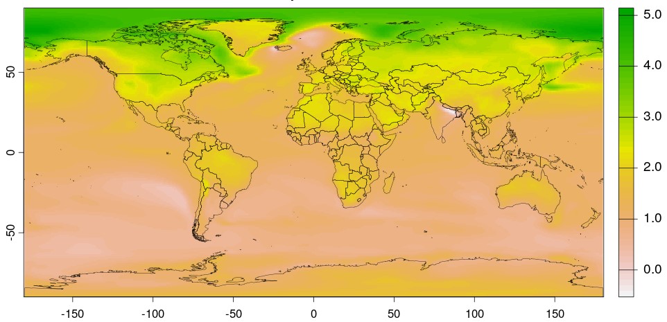 Dados meteorológicos e climatológicos históricos do mundo